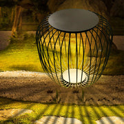 Modern Cage Outdoor Landscape Lamp | LED Waterproof Garden Light