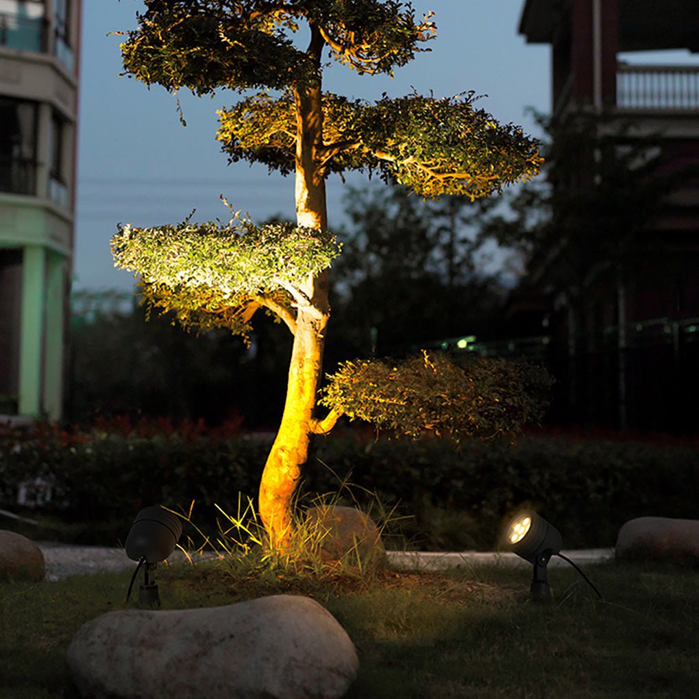 LED Landscape Spotlight Aluminum Adjustable Outdoor Garden Light