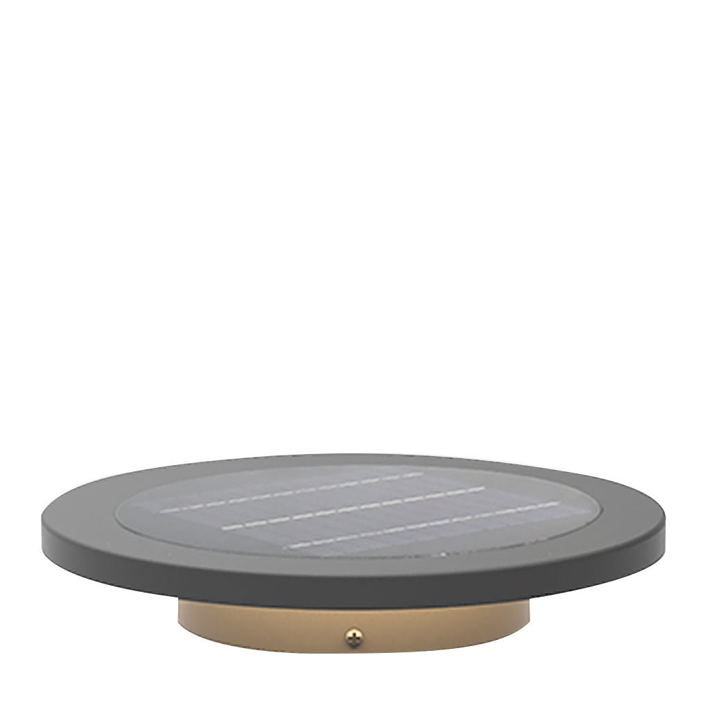 Halo LED Solar Ground Light | Warm White Outdoor Landscape Lighting