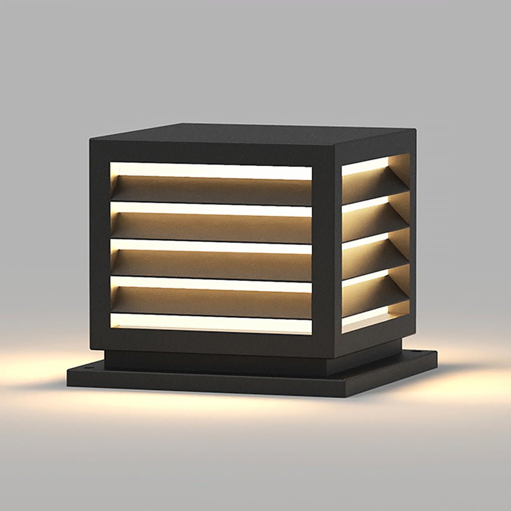 Industrial Solar LED Outdoor Post Light IP54 Waterproof