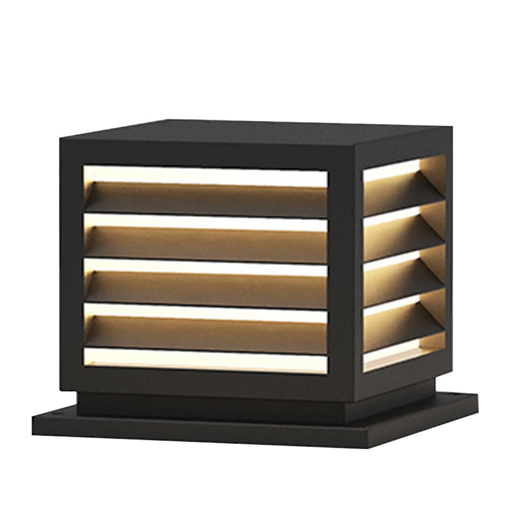 Industrial Solar LED Outdoor Post Light IP54 Waterproof