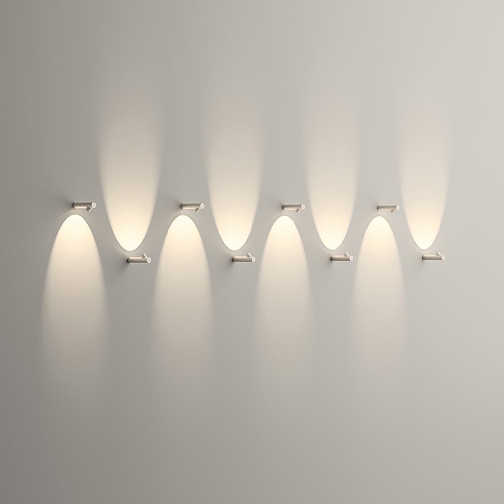 Modern LED Outdoor Wall Light – Aluminum & Glass Waterproof Sconce