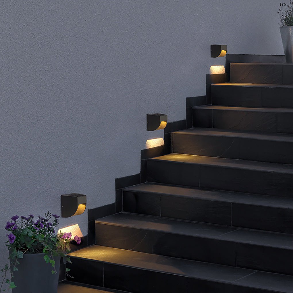 Up Down LED Outdoor Wall Light – Aluminum & Glass IP65 Waterproof
