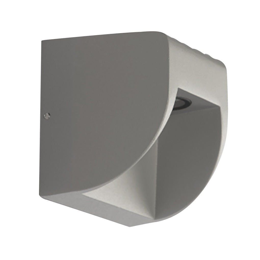 Up Down LED Outdoor Wall Light – Aluminum & Glass IP65 Waterproof