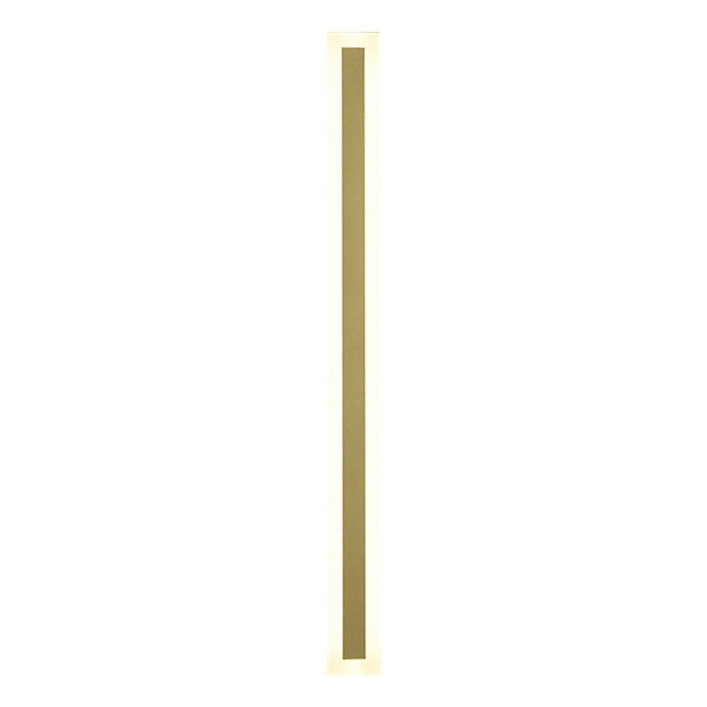 Modern Linear LED Outdoor Wall Light - Waterproof & Rust-Proof