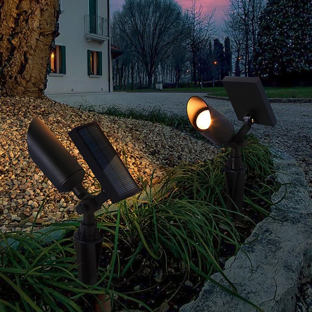 Adjustable Solar LED Spotlight for Outdoor Landscape Garden Lighting