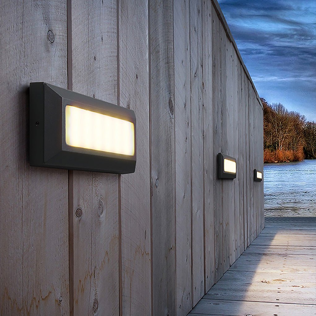 9W LED Step Light Waterproof Outdoor Stair & Deck Lighting IP54