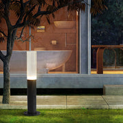 Modern Acrylic Aluminum Pathway Bollard Light - Waterproof LED