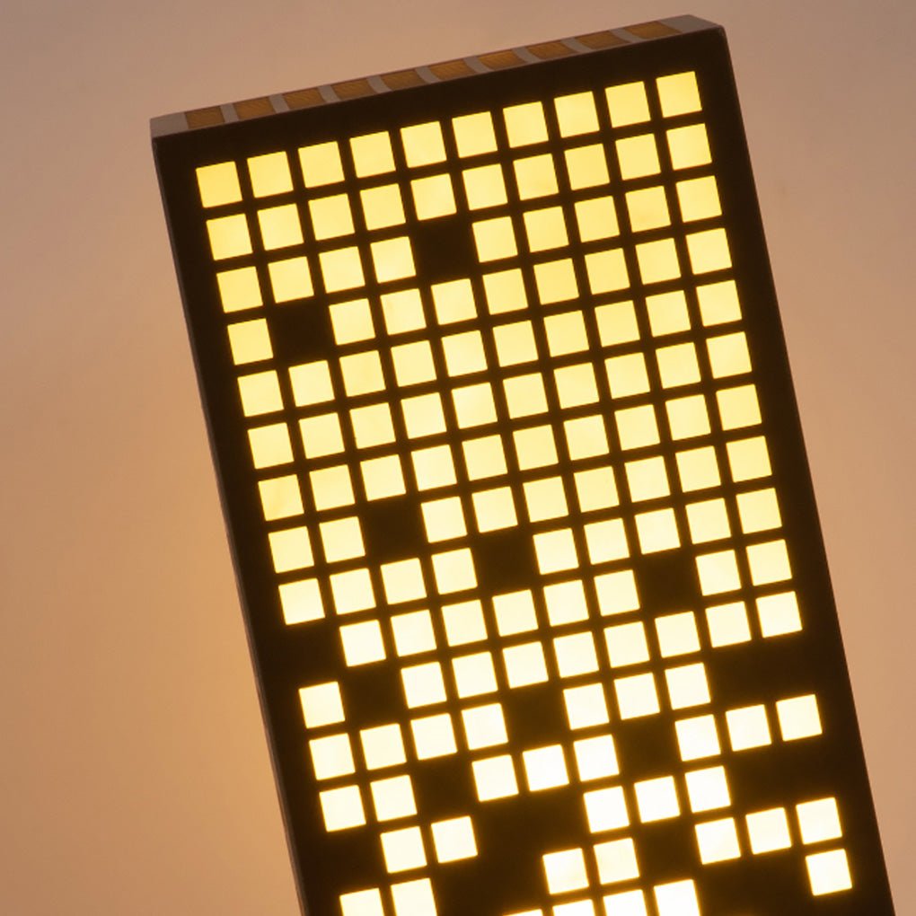 Outdoor LED Bollard Light – Stainless Steel with Marble Shade