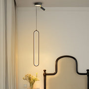 Modern Aluminum LED Pendant Light with Adjustable Spotlights