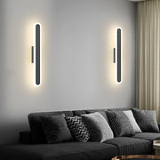 Oval Minimalist LED Wall Light with 3-Step Dimming