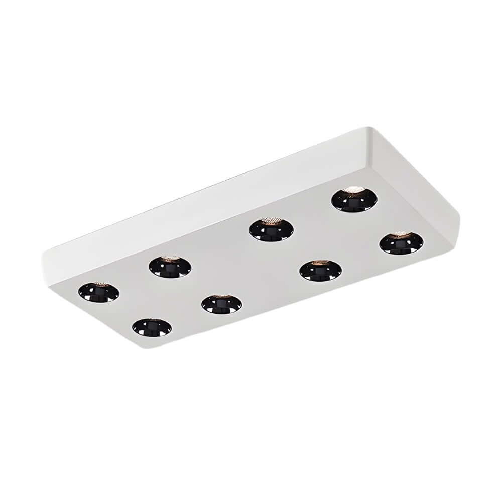 Rectangular LED Flush Mount Light - Modern Aluminum 6/8-Light