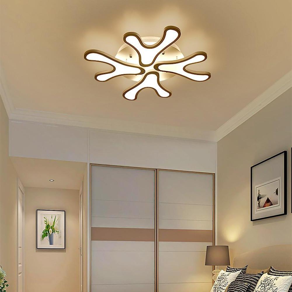 Nordic Flower Dimmable LED Flush Mount Ceiling Light