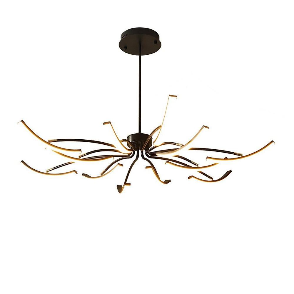Flower Petal Dimmable LED Chandelier Modern Aluminum Pendant Light