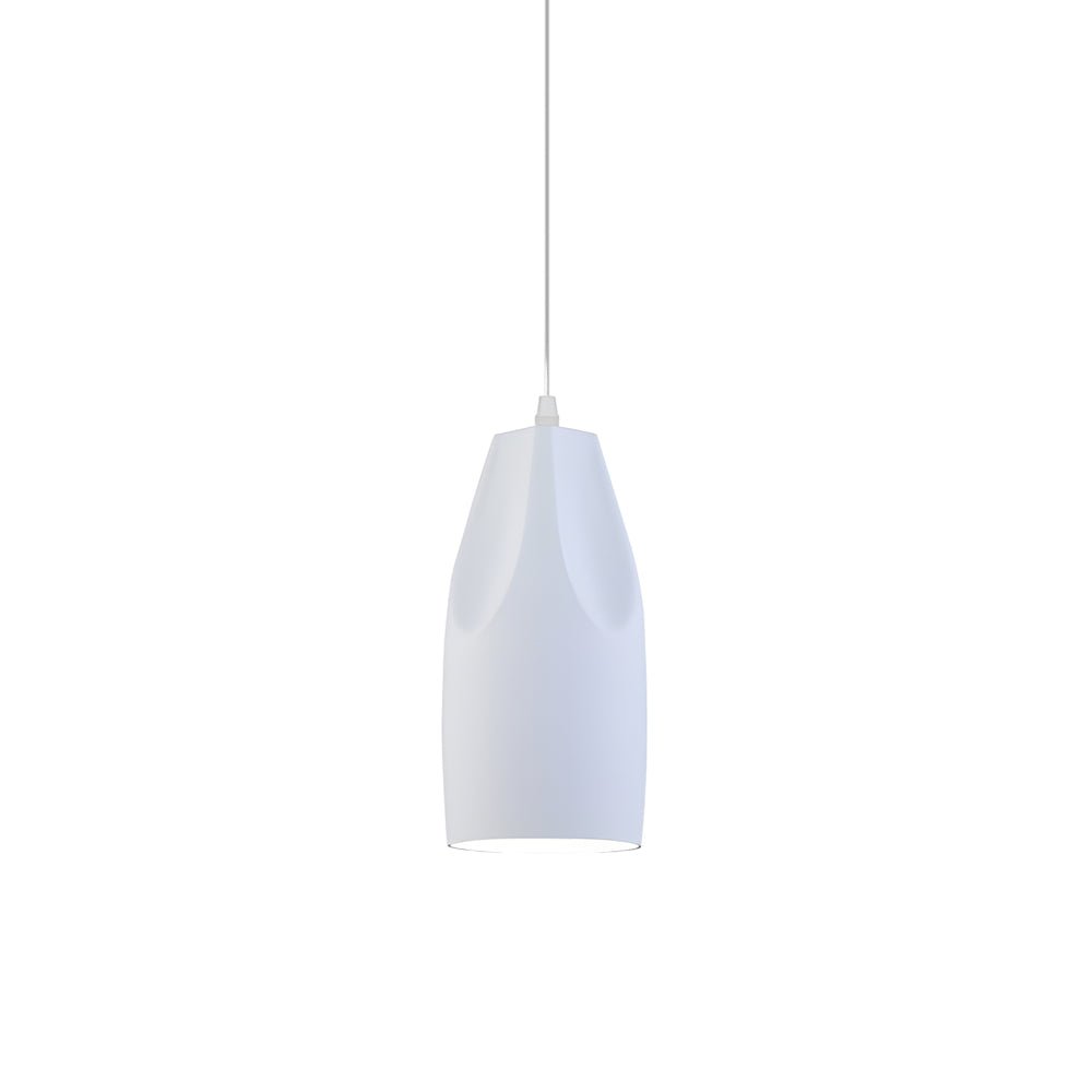 Modern Aluminum LED Pendant Light - Adjustable Dome Hanging Lamp