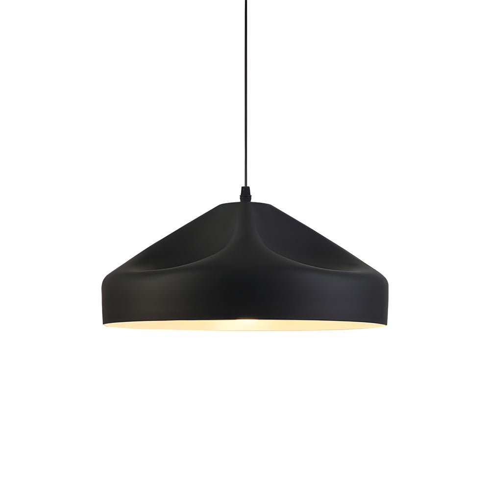 Modern Aluminum LED Pendant Light - Adjustable Dome Hanging Lamp