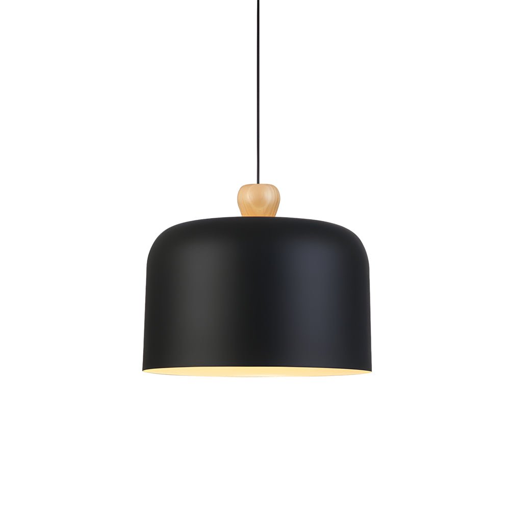 Modern Aluminum LED Pendant Light - Adjustable Dome Hanging Lamp