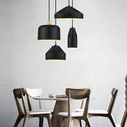 Modern Aluminum LED Pendant Light - Adjustable Dome Hanging Lamp