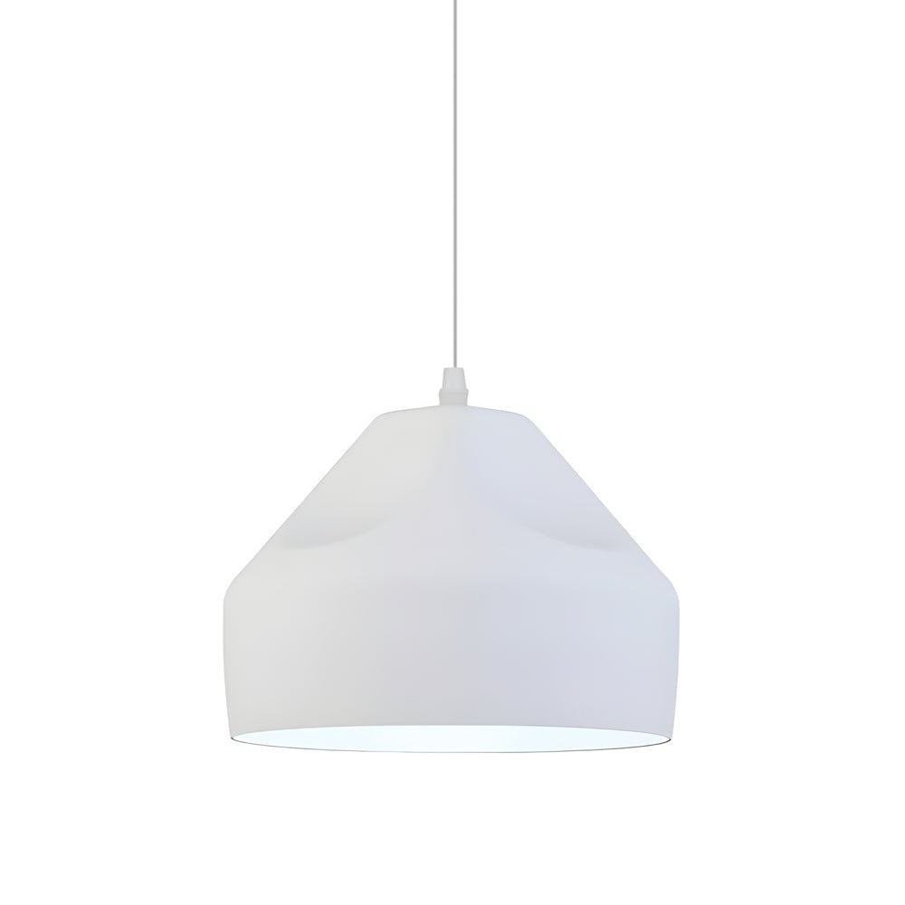 Modern Aluminum LED Pendant Light - Adjustable Dome Hanging Lamp