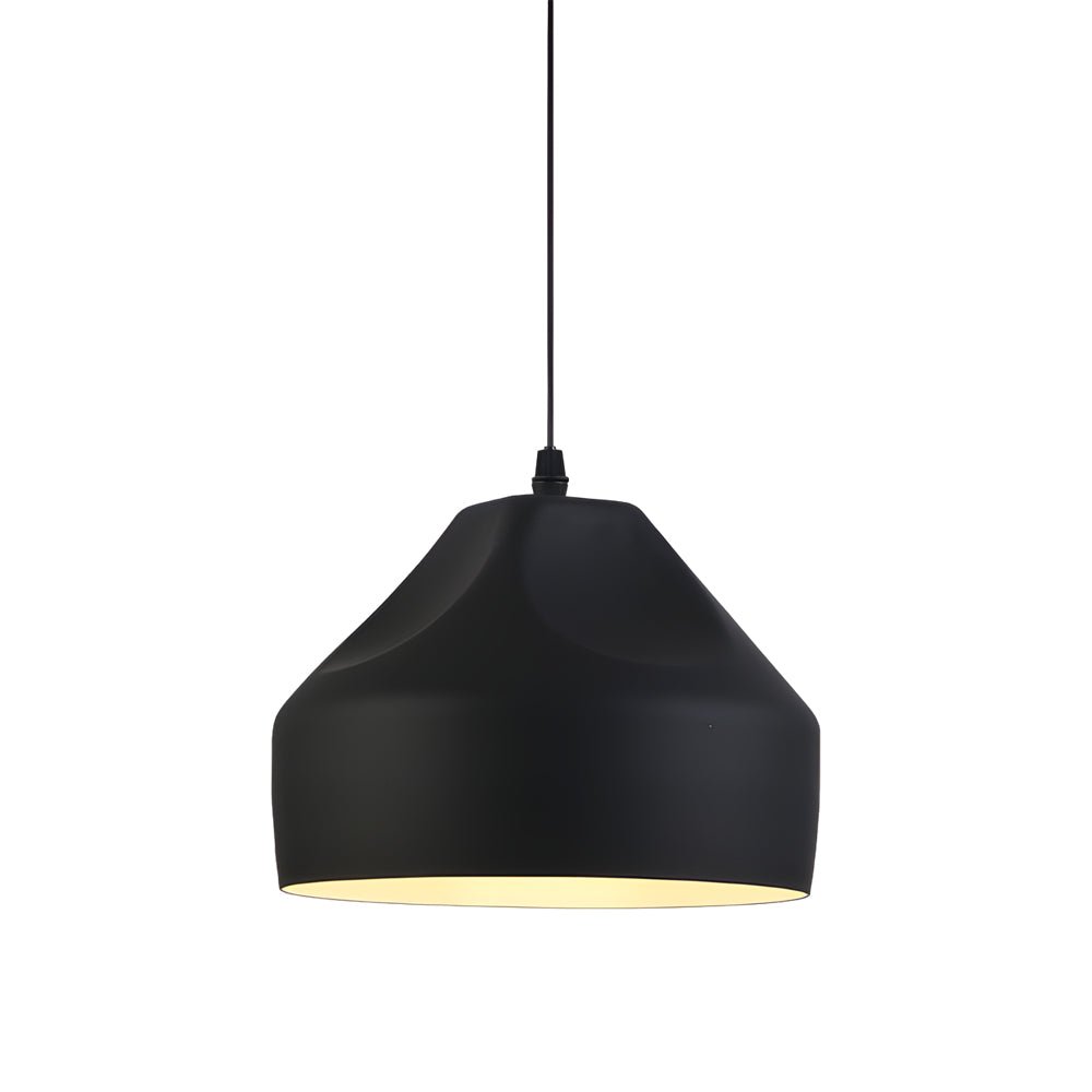 Modern Aluminum LED Pendant Light - Adjustable Dome Hanging Lamp