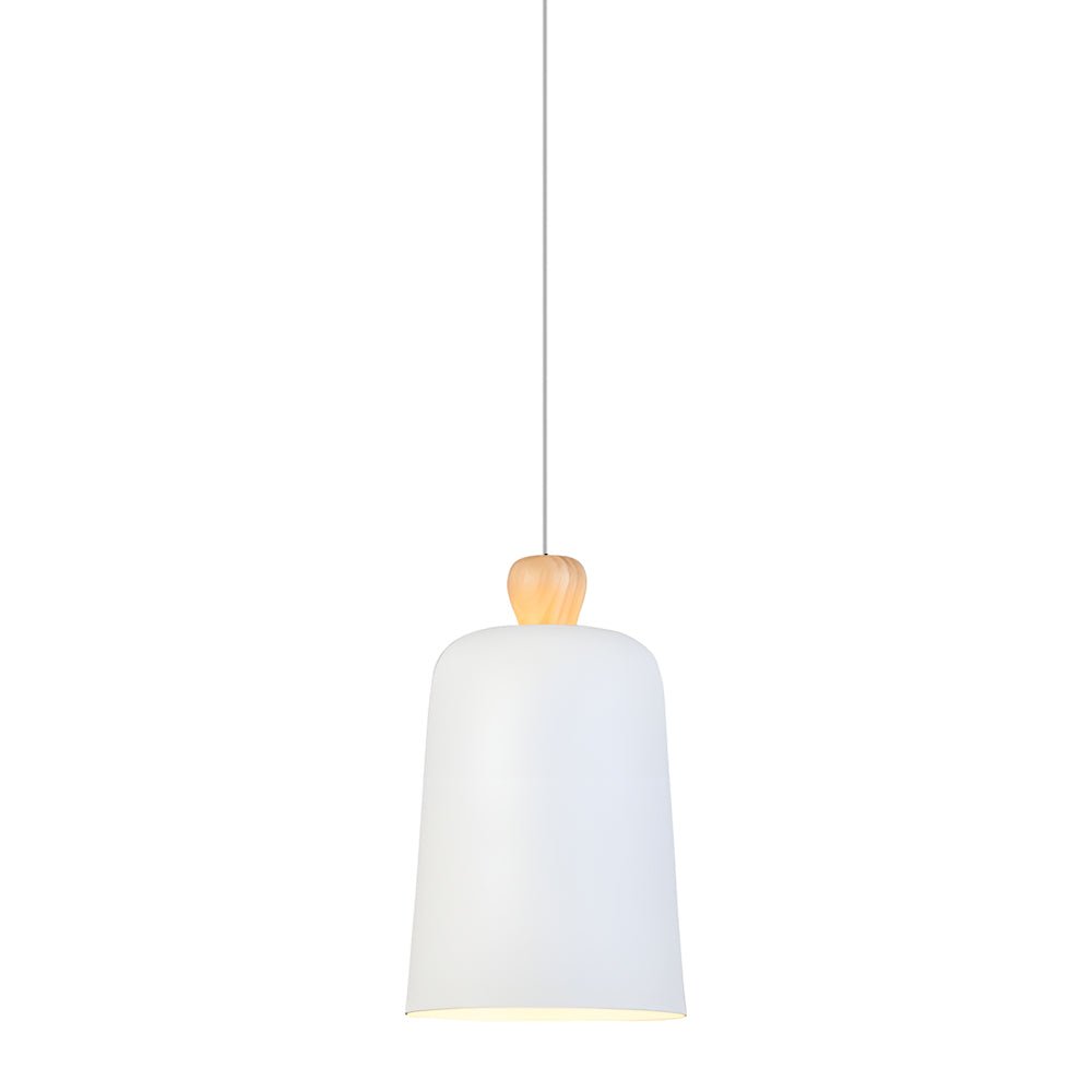 Modern Aluminum LED Pendant Light - Adjustable Dome Hanging Lamp