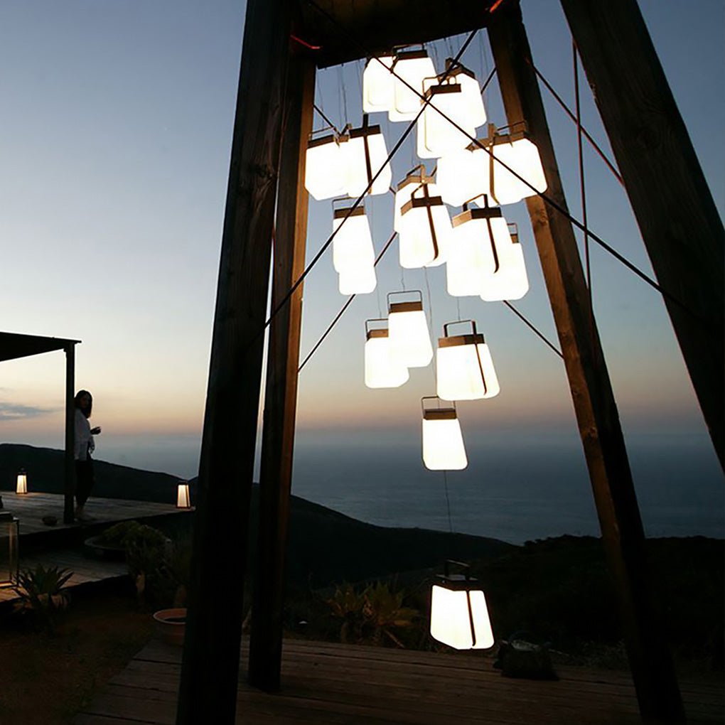 Portable LED Solar Garden Lantern – Outdoor Waterproof Light