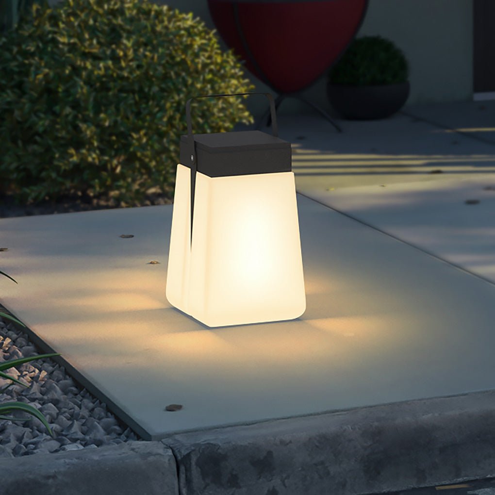 Portable LED Solar Garden Lantern – Outdoor Waterproof Light