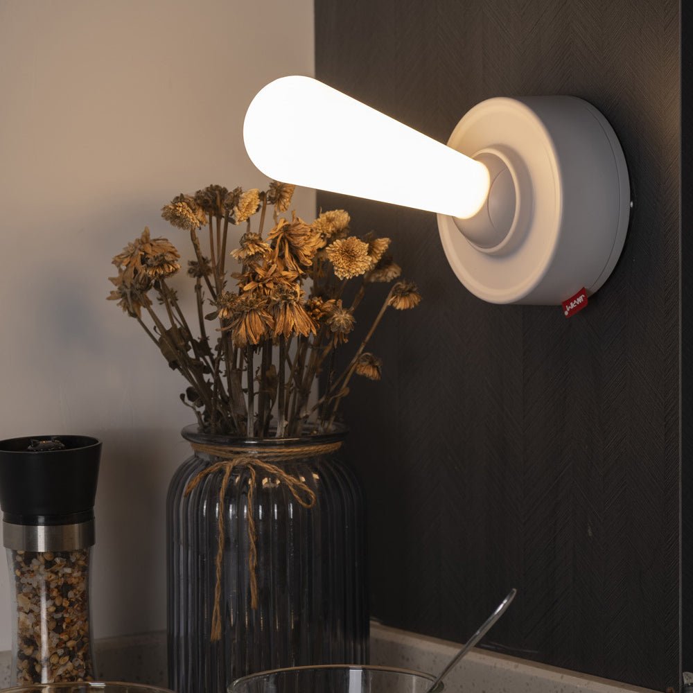 Portable USB Rechargeable LED Night Light with Toggle Switch