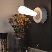 Portable USB Rechargeable LED Night Light with Toggle Switch