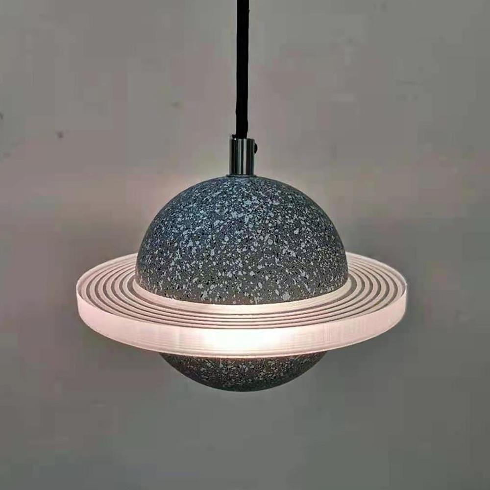 Modern Acrylic Pendant Light with Adjustable Chain LED Ceiling Lamp