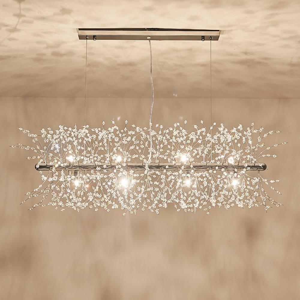 Crystal LED Modern Chandelier Ambient Pendant Light