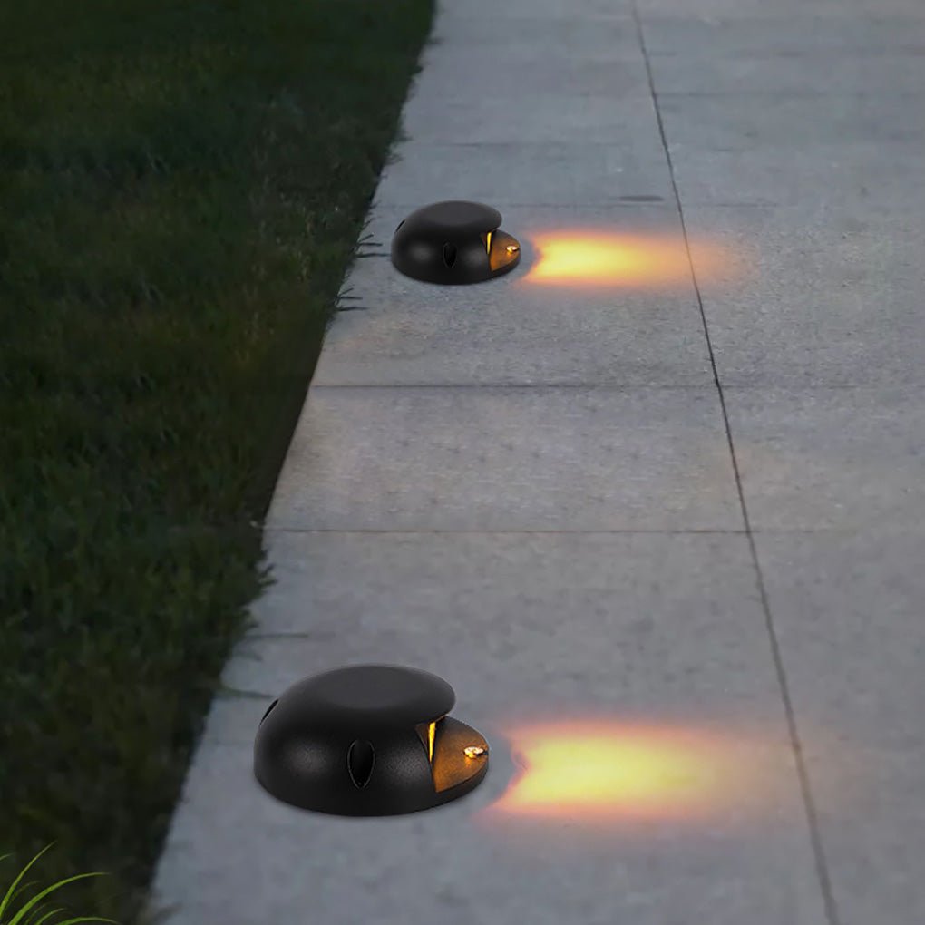 Modern Round LED Step Light Waterproof Aluminum Deck Lighting