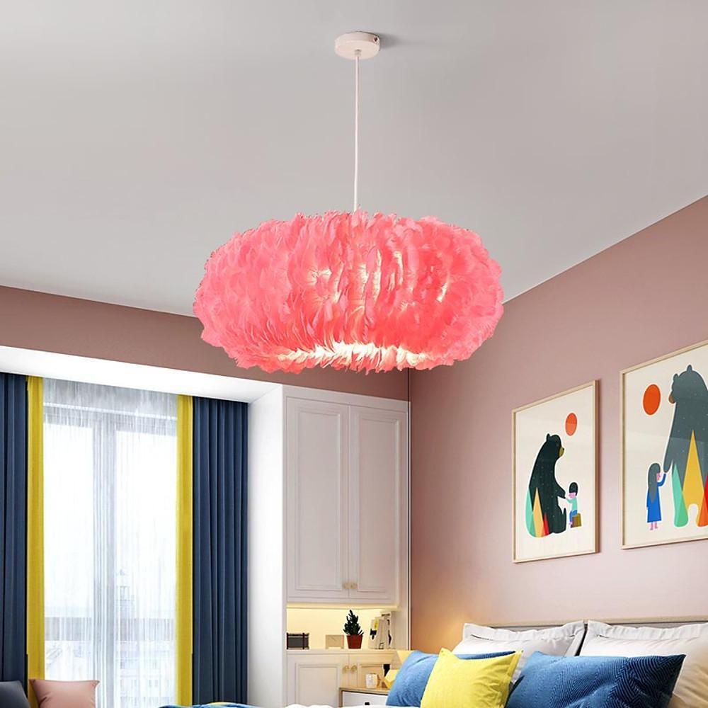 Nordic Feather Pendant Light - Artistic Ambient Ceiling Fixture