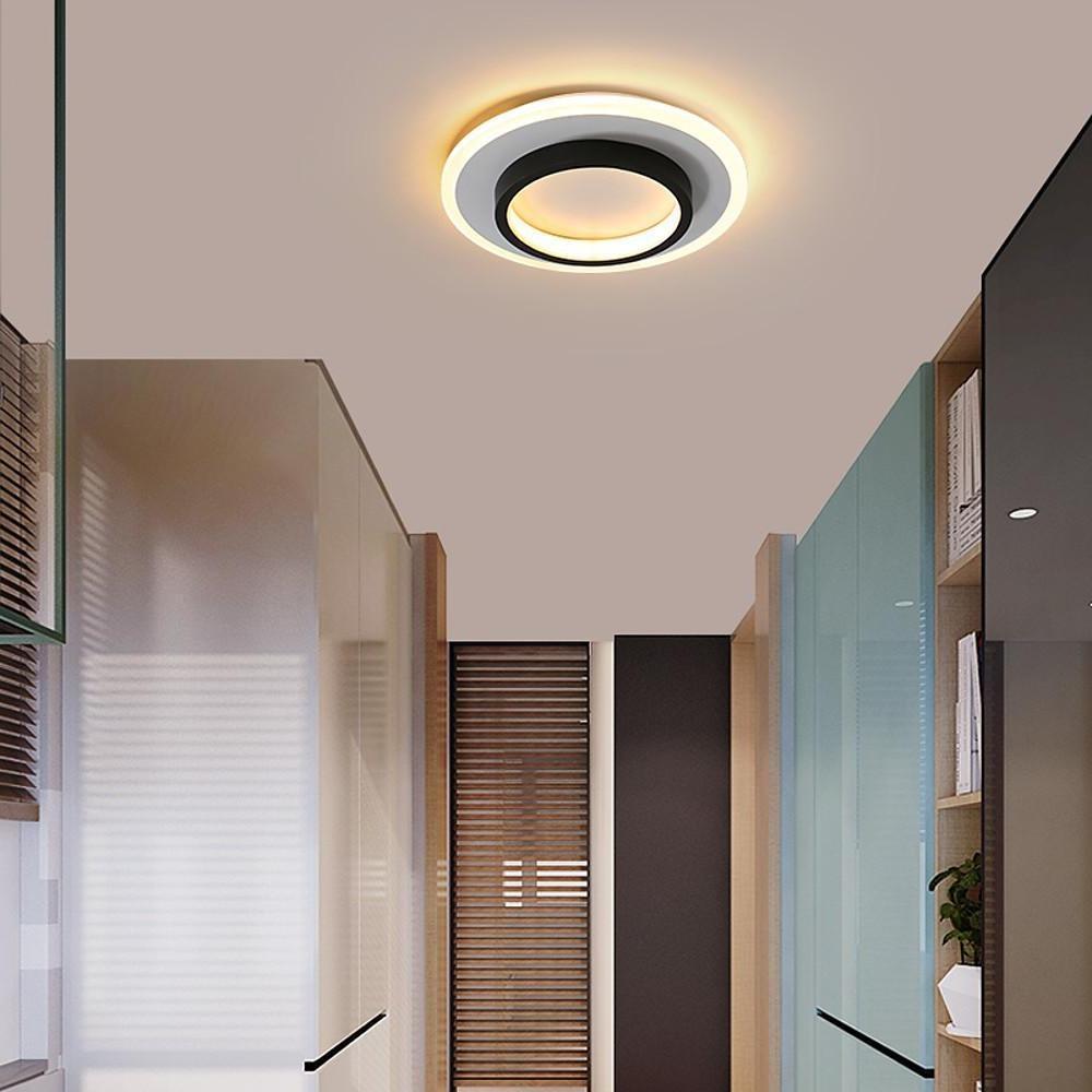Modern LED Ring Ceiling Light | 3-Layer Flush Mount Fixture