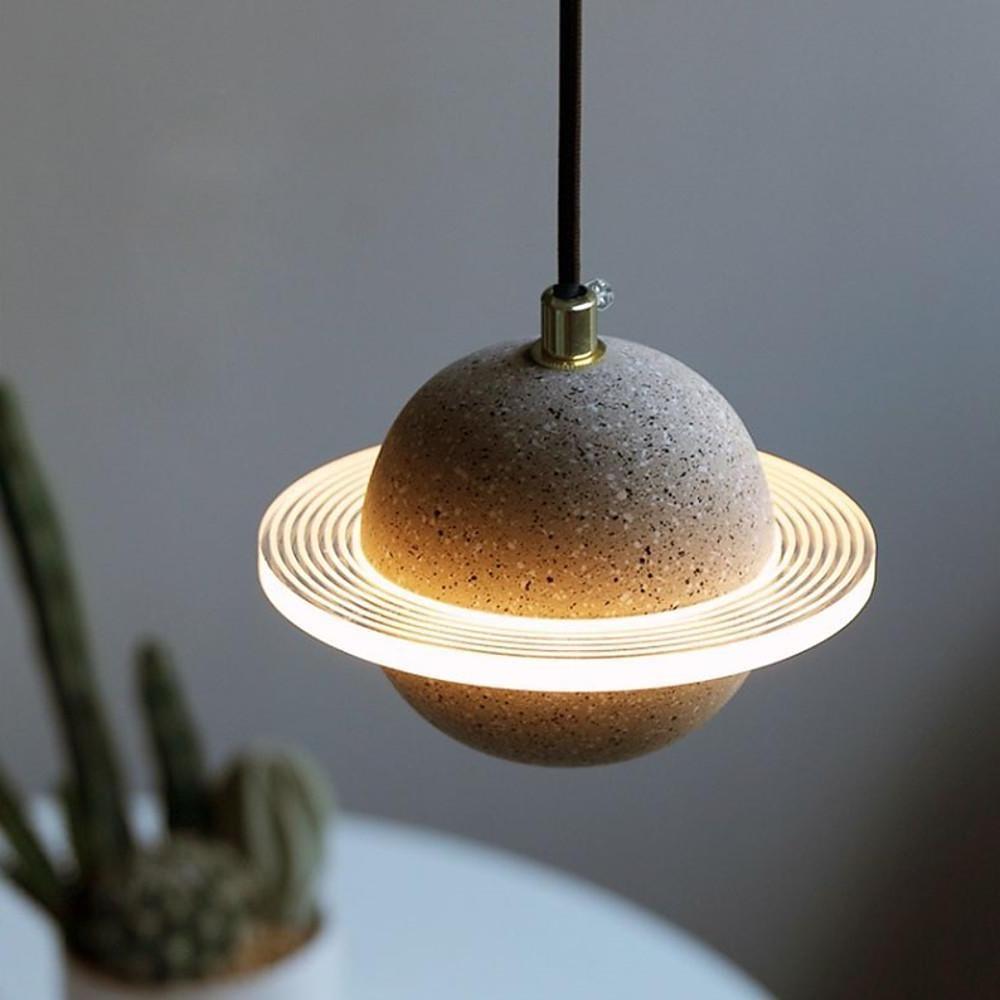 Modern Acrylic Pendant Light with Adjustable Chain LED Ceiling Lamp