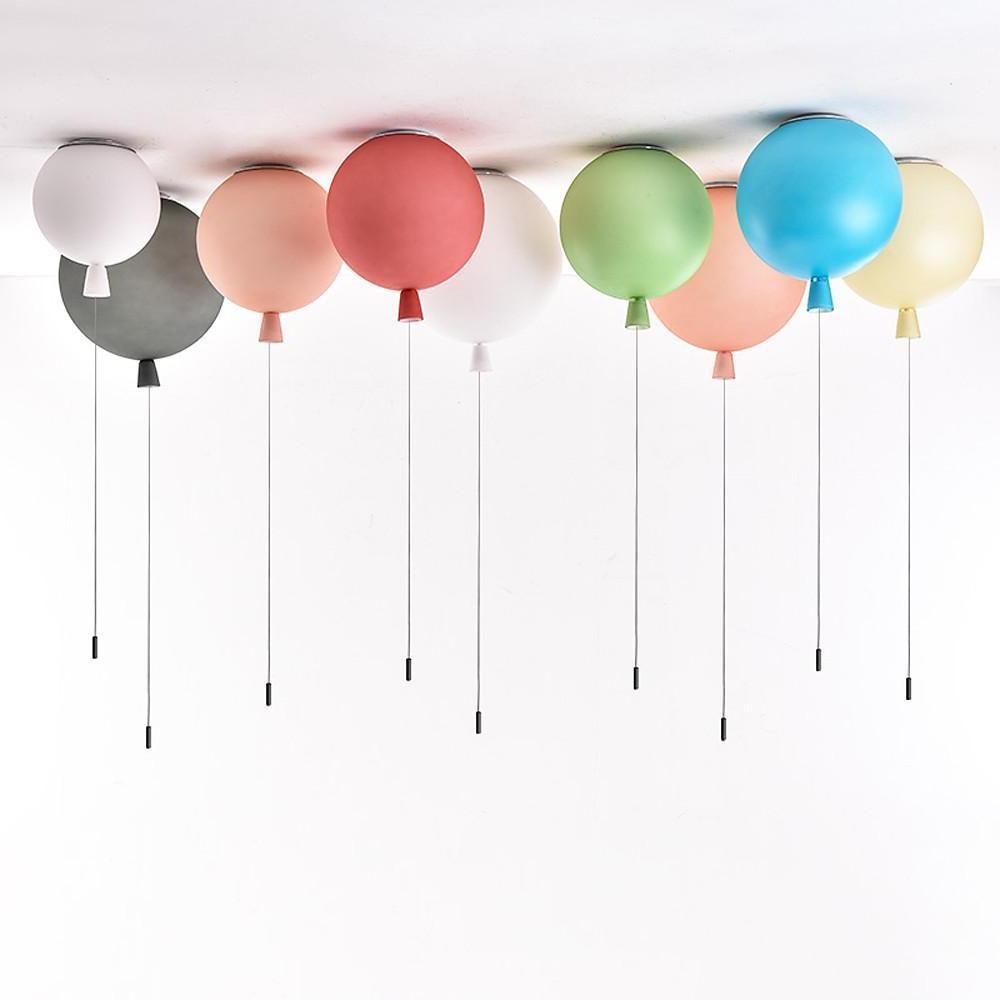 Modern Air Balloon Acrylic Flush Mount LED Ceiling Light