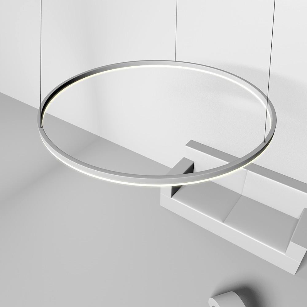 Slimline Circular LED Chandelier Dimmable Modern Ceiling Light