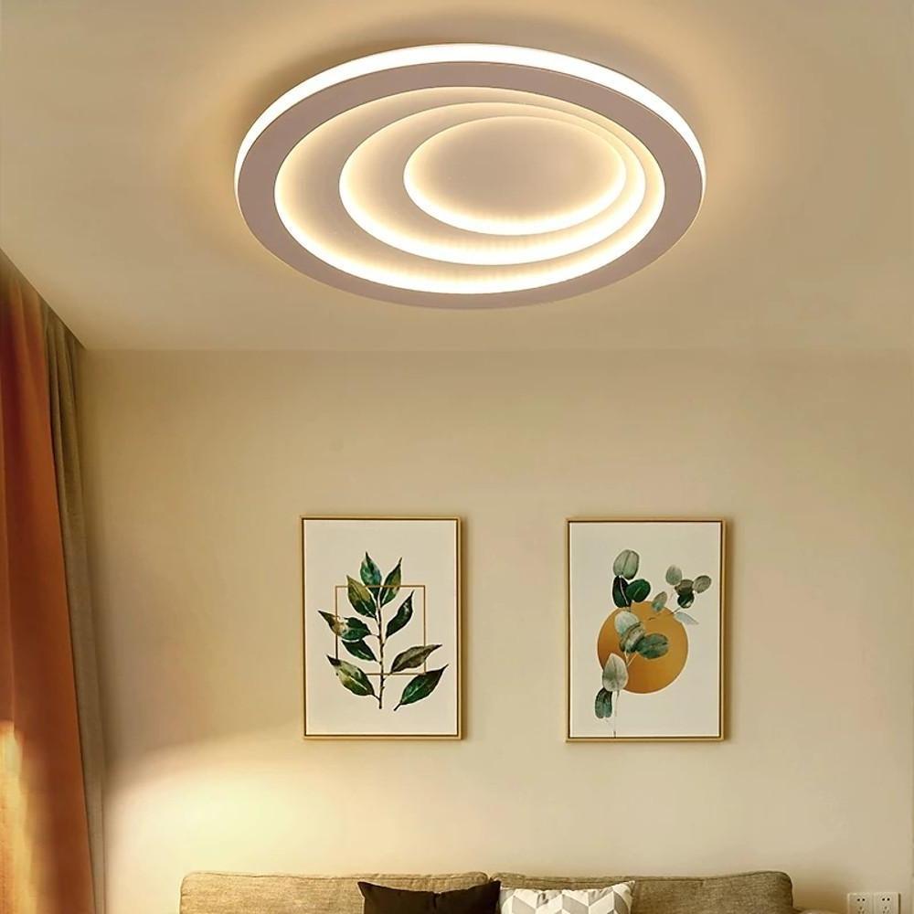 Modern Graduated Circles LED Flush Mount Ceiling Light
