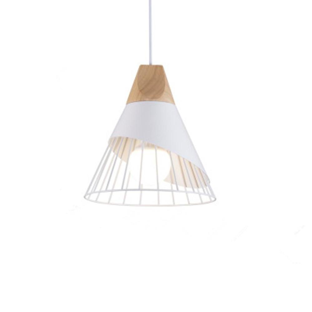 Modern Metal Cone Pendant Light – Nordic Industrial Hanging Fixture