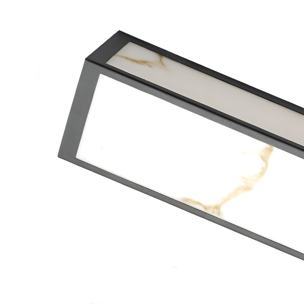 Modern LED Outdoor Wall Light - Stainless Steel & Marble Finish