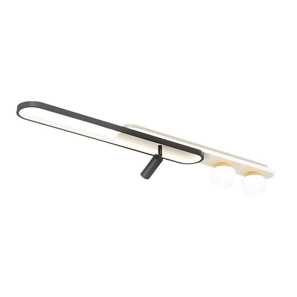Modern Rectangular Ceiling Spotlight with 3-Step Dimming & Acrylic