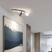 Modern Rectangular Ceiling Spotlight with 3-Step Dimming & Acrylic