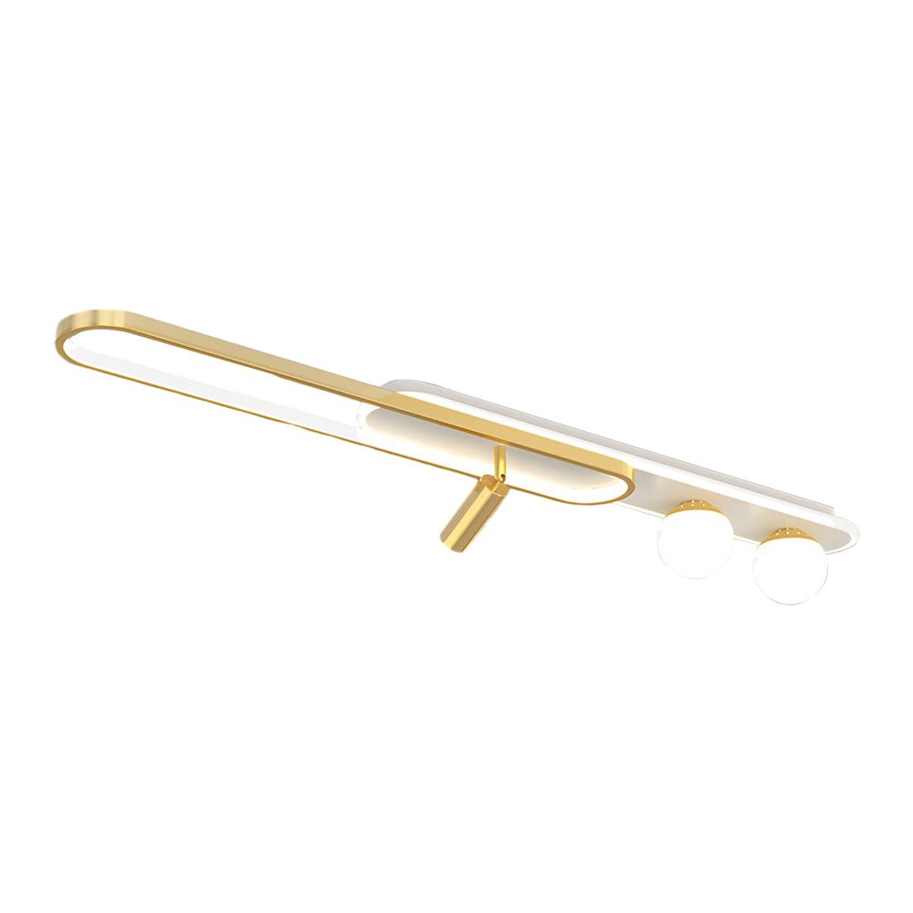 Modern Rectangular Ceiling Spotlight with 3-Step Dimming & Acrylic