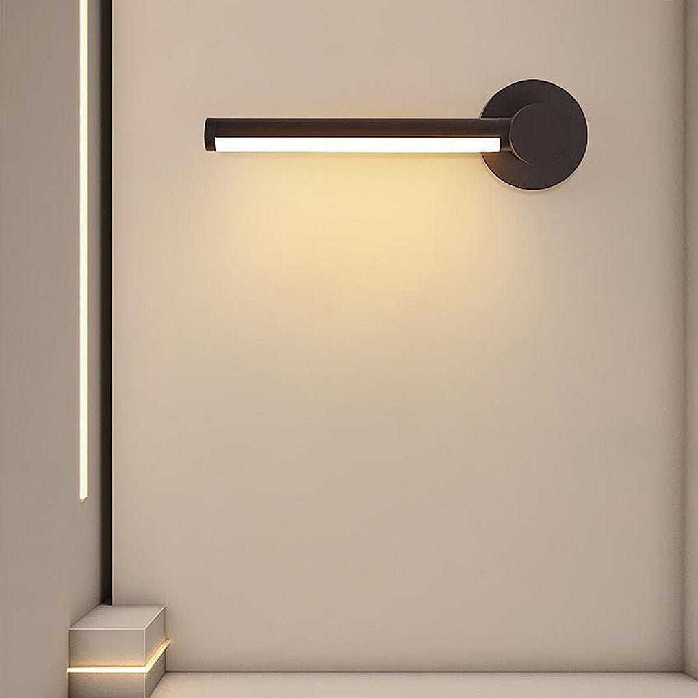 Rectangular Aluminum LED Wall Sconce with Acrylic Shade