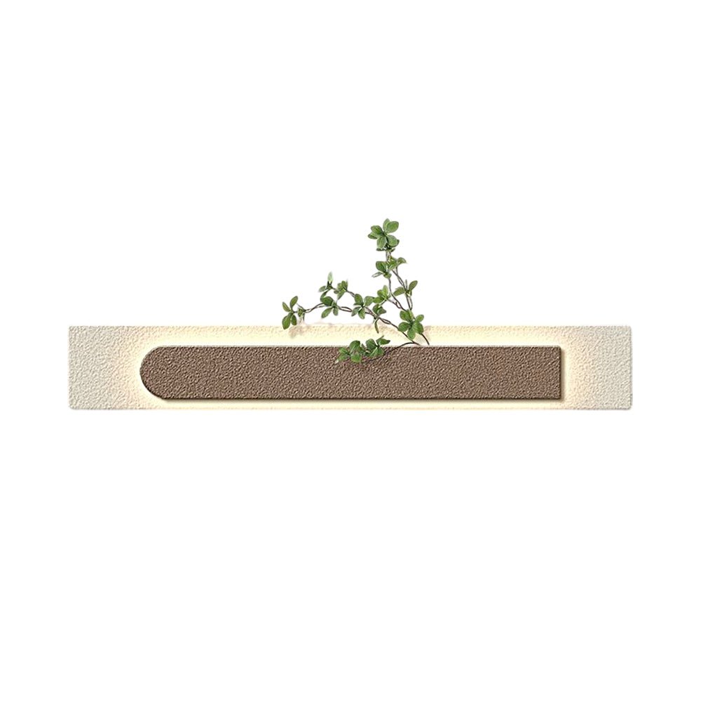 Modern LED Sandstone Wall Art with Remote Control & USB Charging