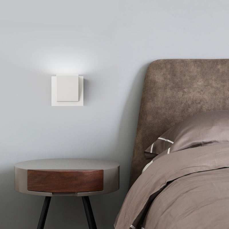 Modern Aluminum Up Down Wall Light | LED Rectangular Sconce
