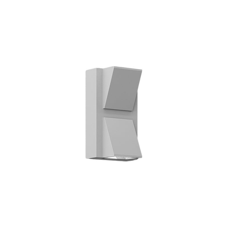 Modern Aluminum Up Down Wall Light | LED Rectangular Sconce