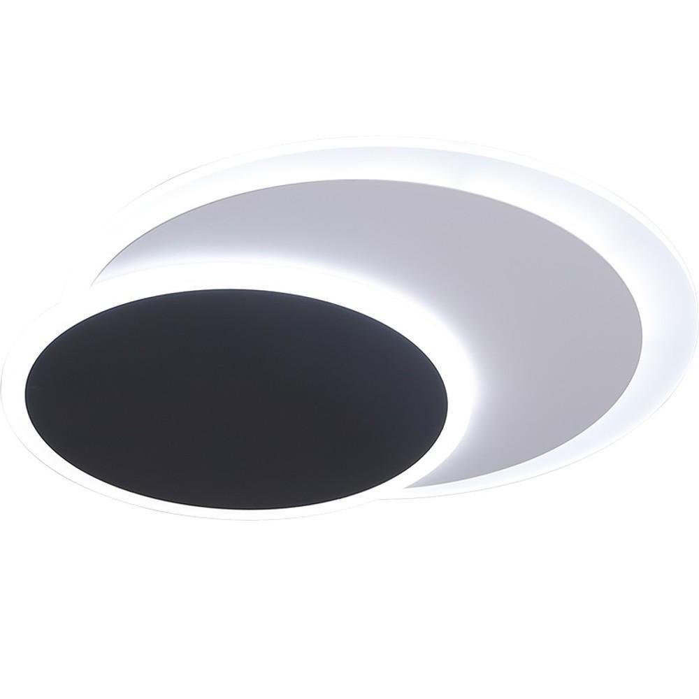 Modern Double Circle LED Flush Mount Ceiling Light – Nordic Design