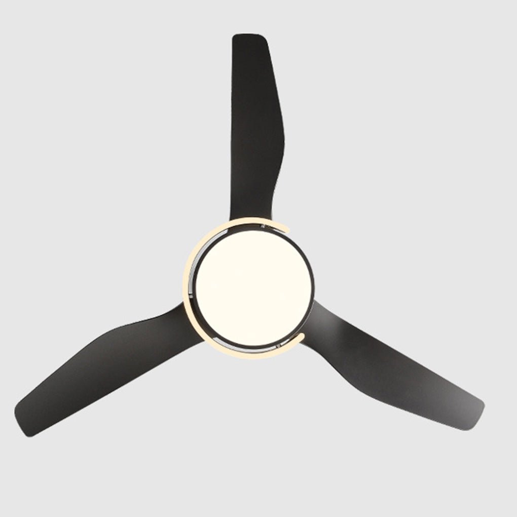 Modern Ceiling Fan Light with Remote Control & Reversible Airflow