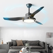 Modern Ceiling Fan Light with Remote Control & Reversible Airflow